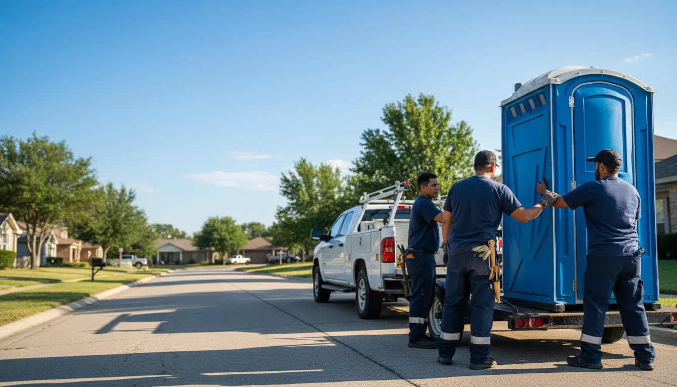 Portable Toilet Rental in Creve Coeur, IL near me